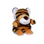 Preview: Schmoozies® XXL Bildschirmreiniger Tiger auf der Unterseite mit Mikrofaser