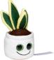 Preview: Schmoozies® Evergreenies® Bildschirmreiniger Bogenhanf auf der Unterseite mit Mikrofaser