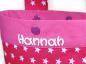 Preview: Lenktertasche mit Namen Sterne