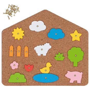 Hammerspiel XXL 102tlg. vers. Formen aus Holz