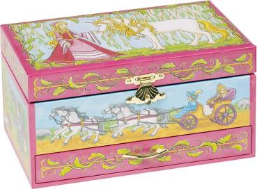 Musikspieldose Pferd Melodie Schwanensee