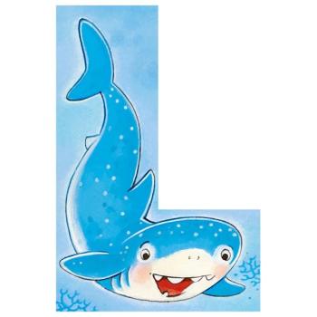 Würfelpuzzle Wilde Tiere 4tlg aus Holz