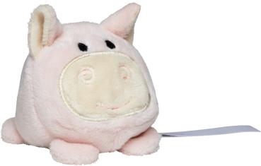 Schmoozies® Bildschirmreiniger Schwein auf der Unterseite mit Mikrofaser
