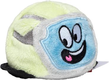 Schmoozies® Bildschirmreiniger Feuerwehrhelm auf der Unterseite mit Mikrofaser
