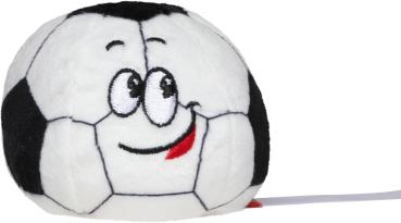 Schmoozies® Bildschirmreiniger Classic Fußball auf der Unterseite mit Mikrofaser