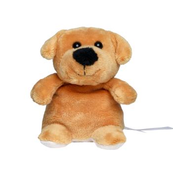 Schmoozies® XXL Bildschirmreiniger Hund auf der Unterseite mit Mikrofaser