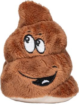 Schmoozies® Bildschirmreiniger Mini Poo auf der Unterseite mit Mikrofaser