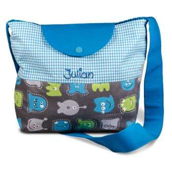 Kindergartentasche Monster mit Name