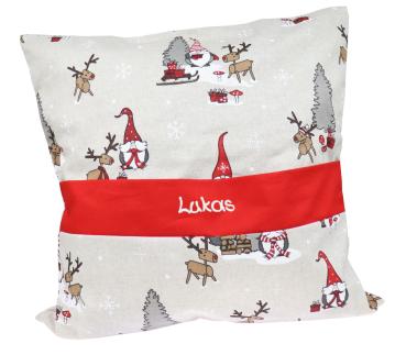 Kissen Elche mit Name