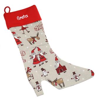 Damenstiefel mit Name Nikolaus