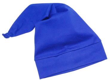 Zipfelmütze für Kinder kobalt-blau