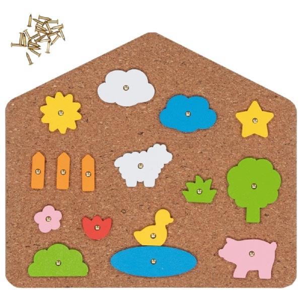 Hammerspiel XXL 102tlg. vers. Formen aus Holz