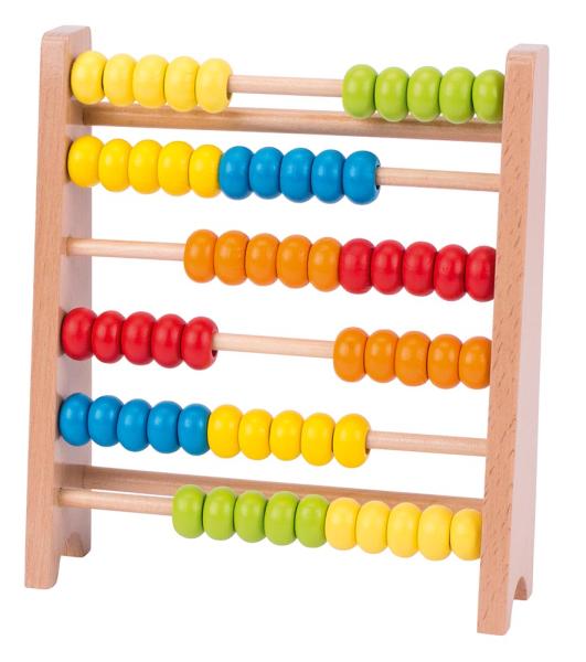 Rechenrahmen 60 Ringe 16x4,5x18cm