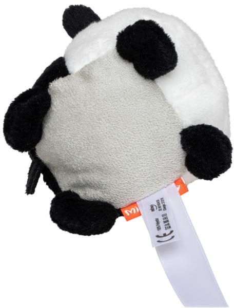 Schmoozies® Bildschirmreiniger Panda auf der Unterseite mit Mikrofaser