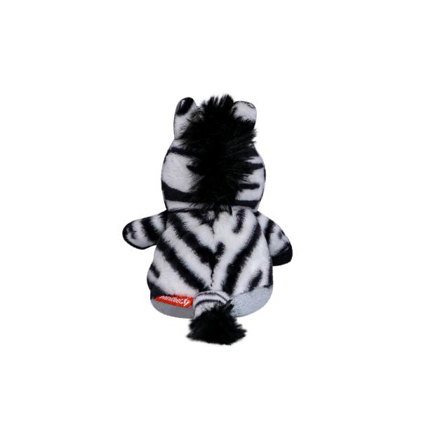 Schmoozies® XXL Bildschirmreiniger Zebra auf der Unterseite mit Mikrofaser