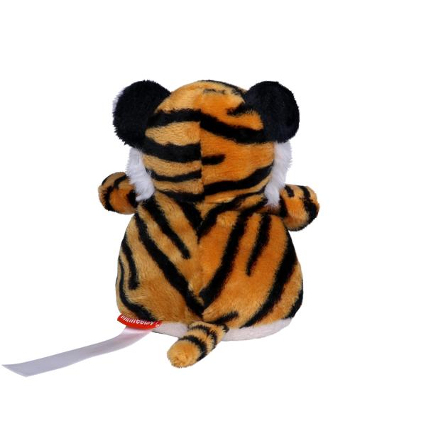 Schmoozies® XXL Bildschirmreiniger Tiger auf der Unterseite mit Mikrofaser