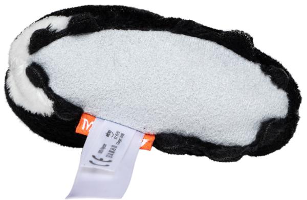 Schmoozies® Fußballschuh auf der Unterseite mit Mikrofaser