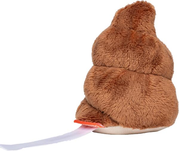 Schmoozies® Bildschirmreiniger Mini Poo auf der Unterseite mit Mikrofaser