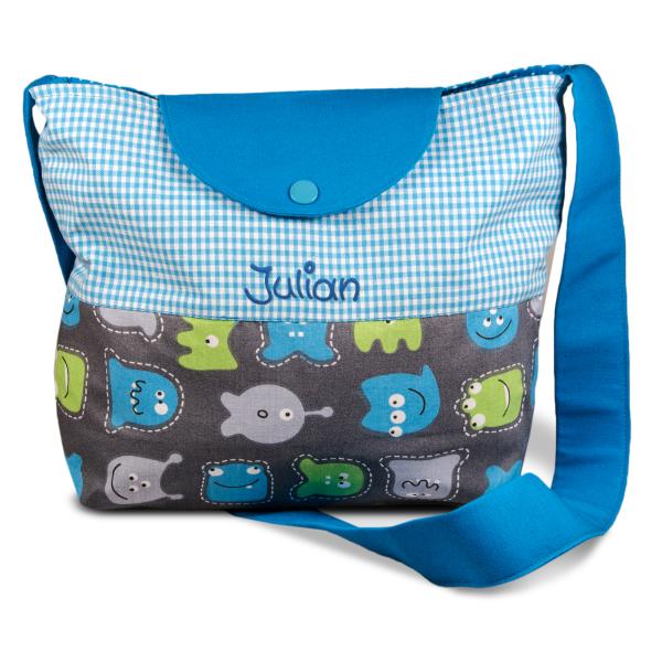 Kindergartentasche Monster mit Name