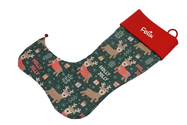 Wichtelstiefel Elch grün