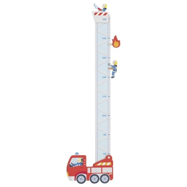 goki Messlatte Feuerwehr aus Holz Länge 94cm